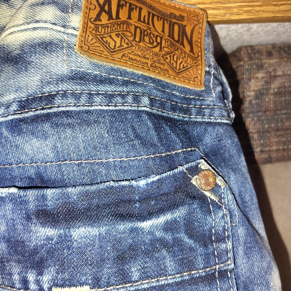 Affliction ace jeans - Picture 2 of 4